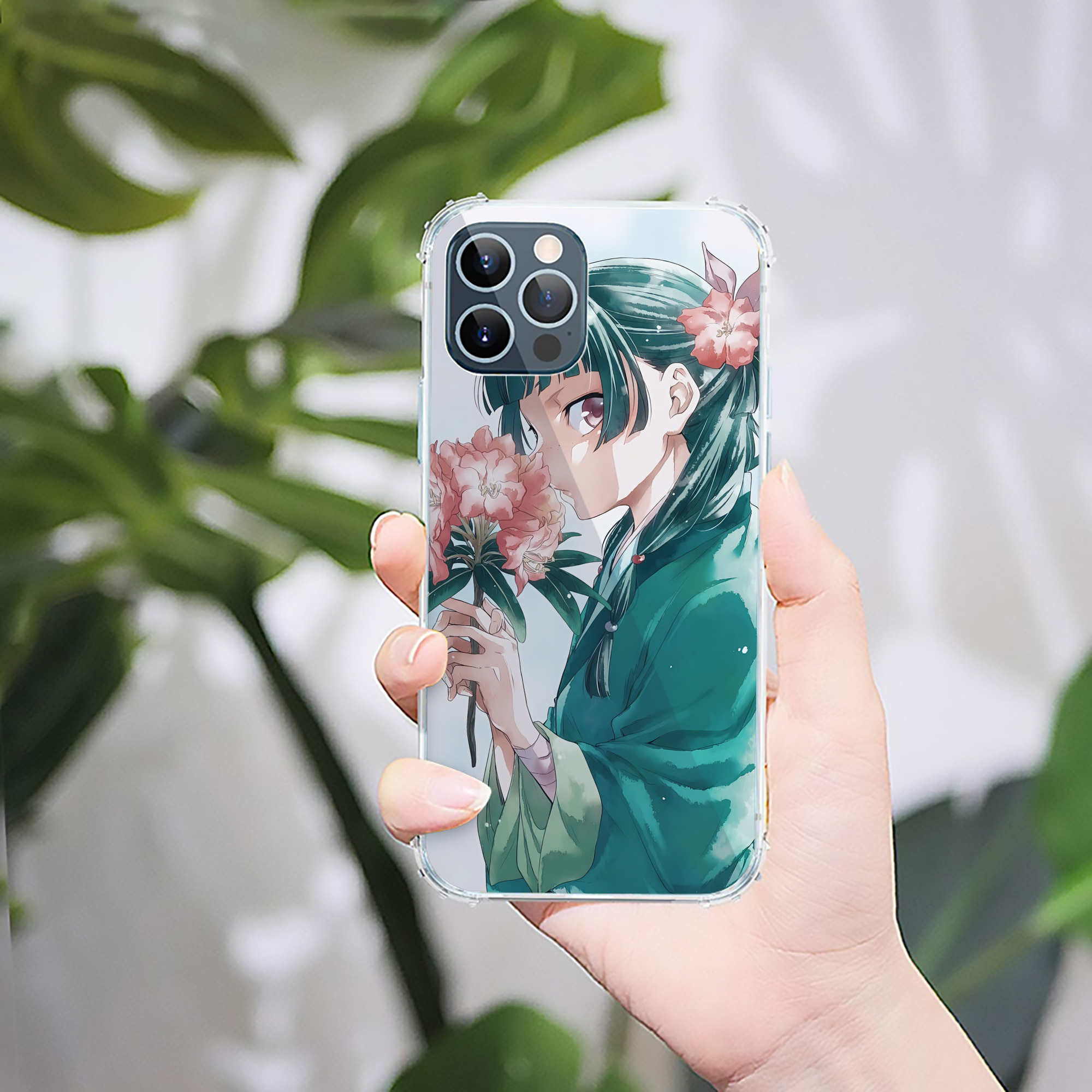 （画像用） 薬屋のひとりごと The Apothecary Diaries 【iPhone 12シリーズ対応】透明スマホケース（クリアソフトケース）